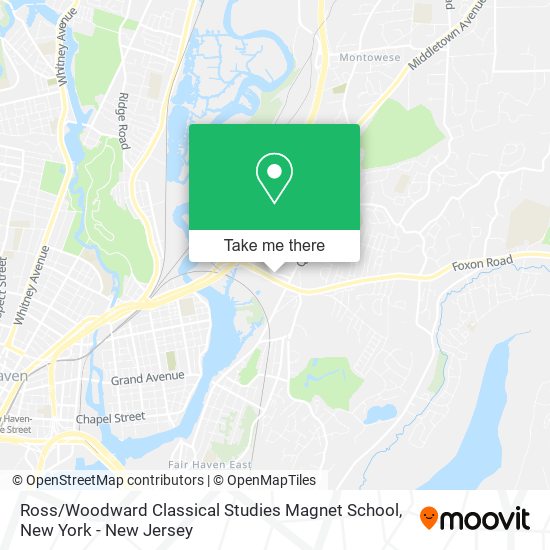 Mapa de Ross / Woodward Classical Studies Magnet School