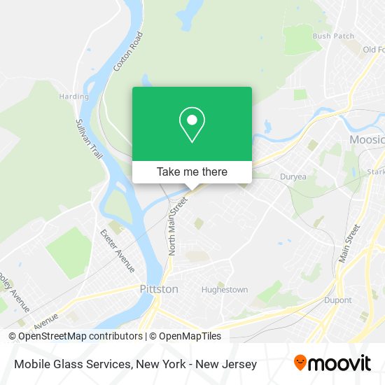 Mapa de Mobile Glass Services