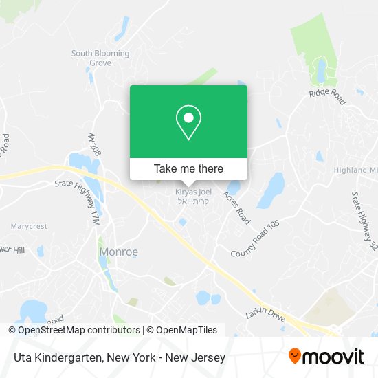 Mapa de Uta Kindergarten