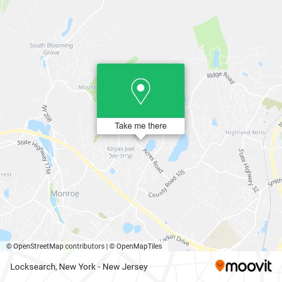 Locksearch map