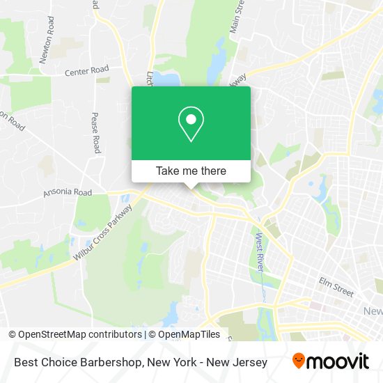 Mapa de Best Choice Barbershop