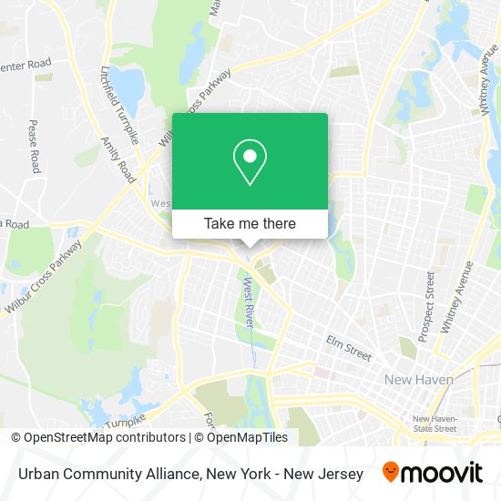 Urban Community Alliance map