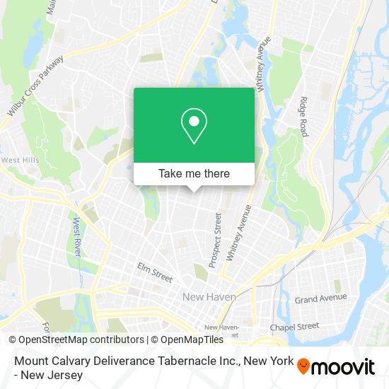 Mount Calvary Deliverance Tabernacle Inc. map
