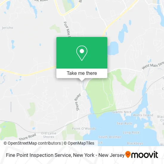 Fine Point Inspection Service map