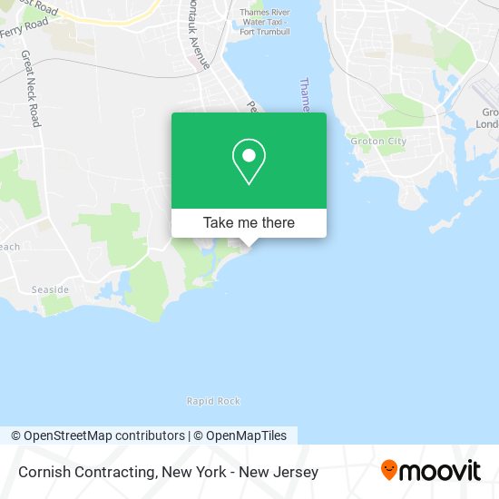 Cornish Contracting map