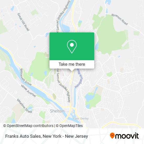 Franks Auto Sales map