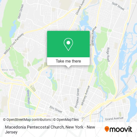 Mapa de Macedonia Pentecostal Church