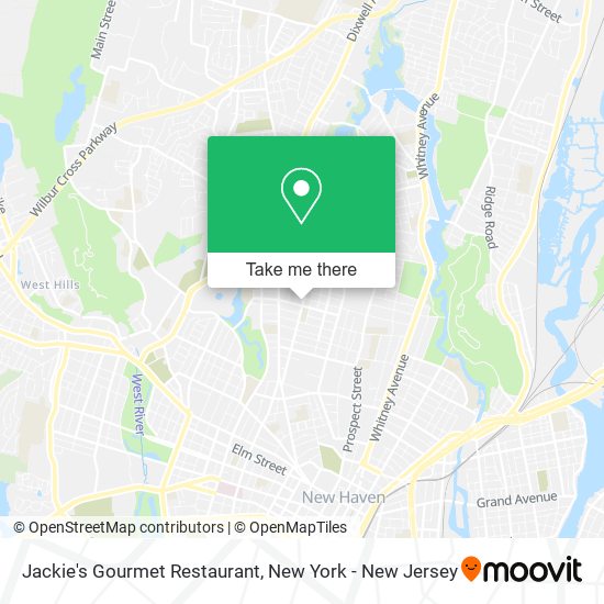 Jackie's Gourmet Restaurant map