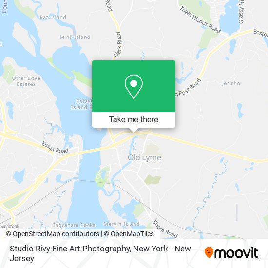 Studio Rivy Fine Art Photography map