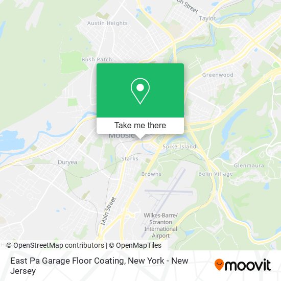 Mapa de East Pa Garage Floor Coating