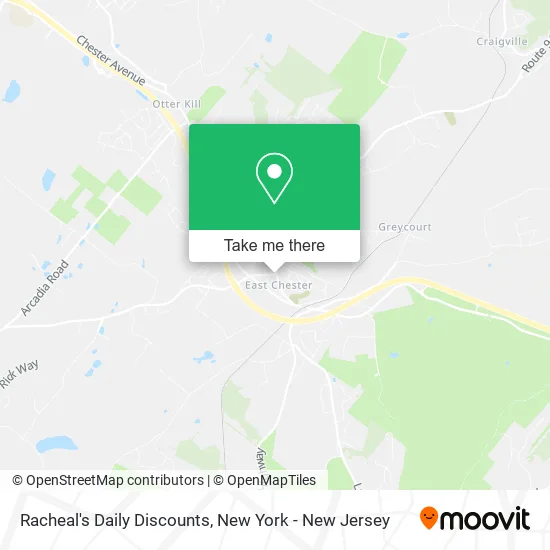 Racheal's Daily Discounts map