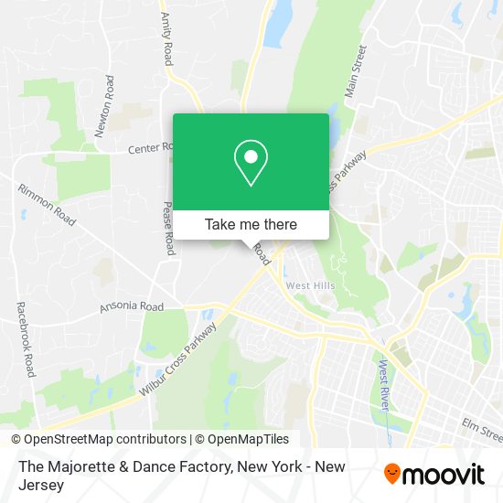 The Majorette & Dance Factory map