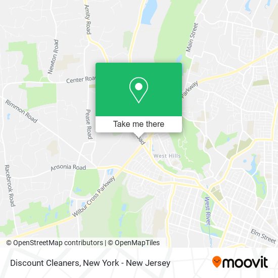 Discount Cleaners map