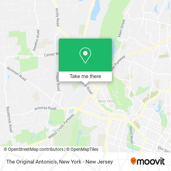 Mapa de The Original Antonio's