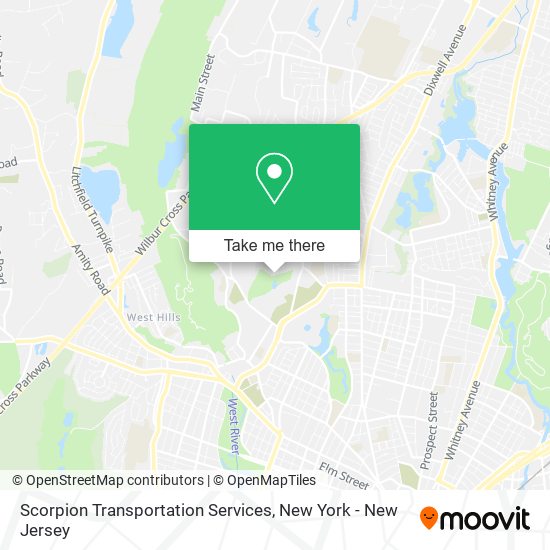 Scorpion Transportation Services map