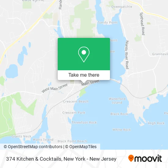 374 Kitchen & Cocktails map