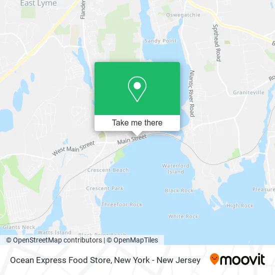 Ocean Express Food Store map