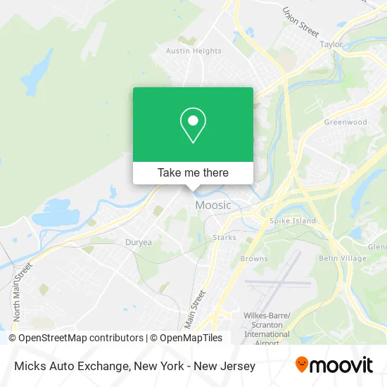Micks Auto Exchange map
