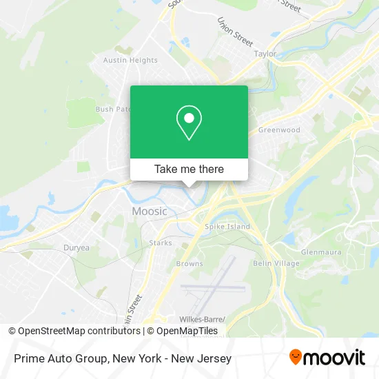 Prime Auto Group map