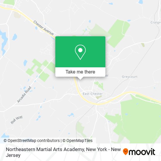 Northeastern Martial Arts Academy map