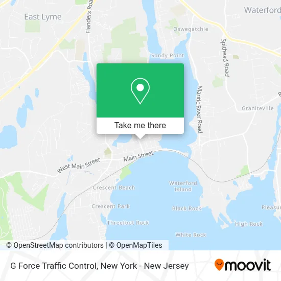G Force Traffic Control map