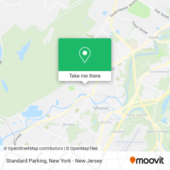 Mapa de Standard Parking