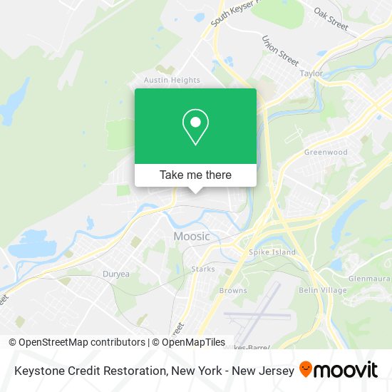 Mapa de Keystone Credit Restoration