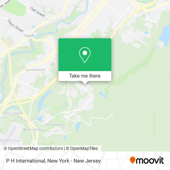 Mapa de P H International