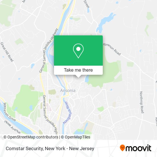 Comstar Security map