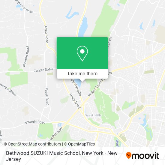 Mapa de Bethwood SUZUKI Music School