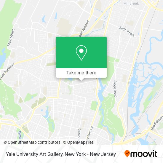 Mapa de Yale University Art Gallery