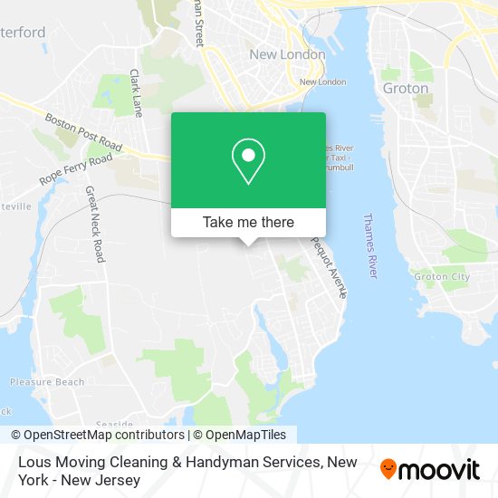 Lous Moving Cleaning & Handyman Services map