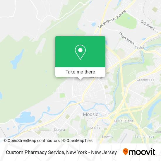 Custom Pharmacy Service map