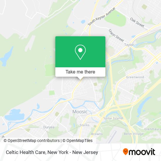 Mapa de Celtic Health Care