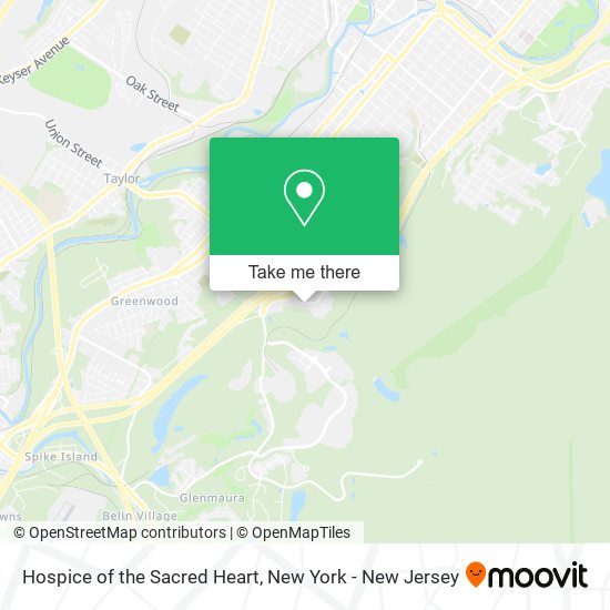 Mapa de Hospice of the Sacred Heart