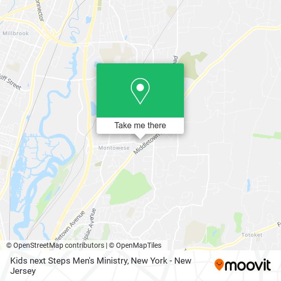 Mapa de Kids next Steps Men's Ministry