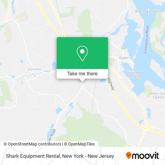 Mapa de Shark Equipment Rental