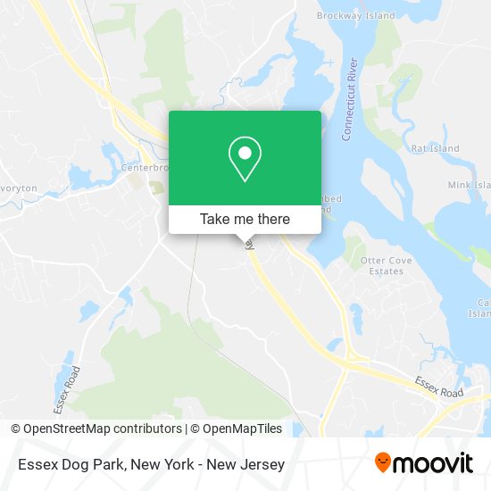 Essex Dog Park map