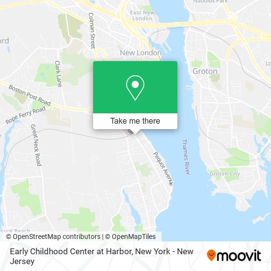 Mapa de Early Childhood Center at Harbor