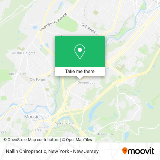 Nallin Chiropractic map