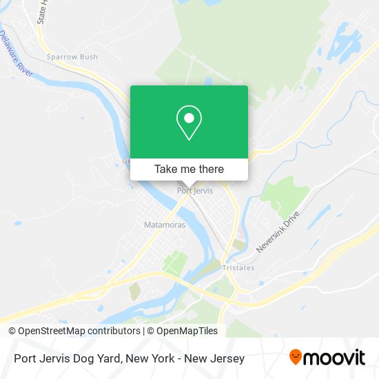 Port Jervis Dog Yard map