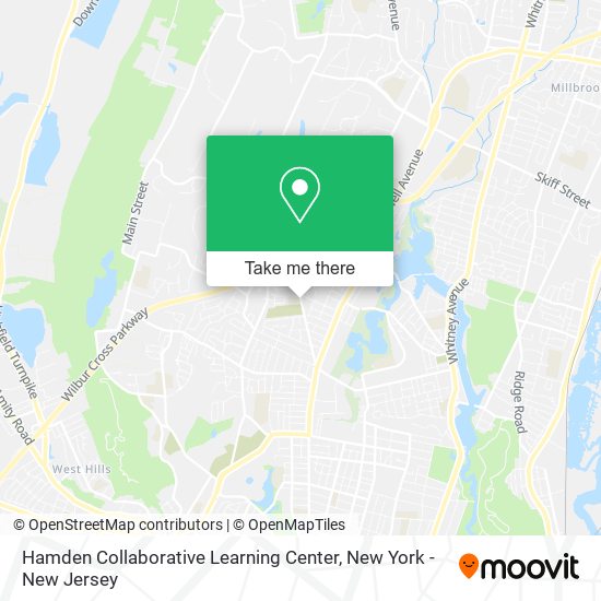 Mapa de Hamden Collaborative Learning Center