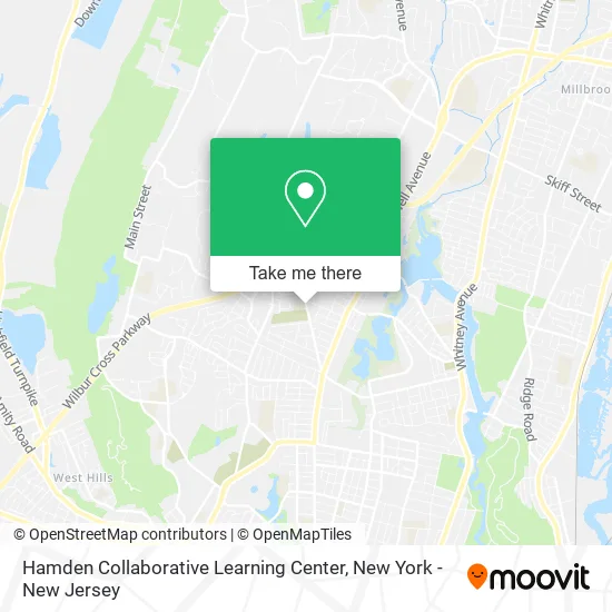 Hamden Collaborative Learning Center map