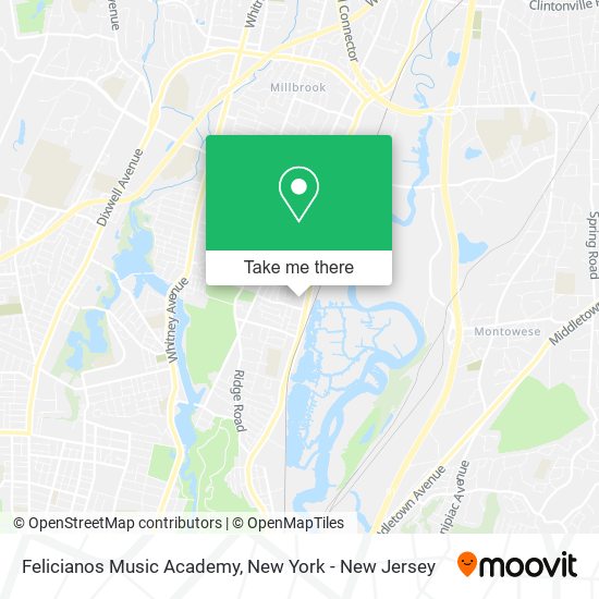 Mapa de Felicianos Music Academy