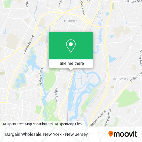 Bargain Wholesale map