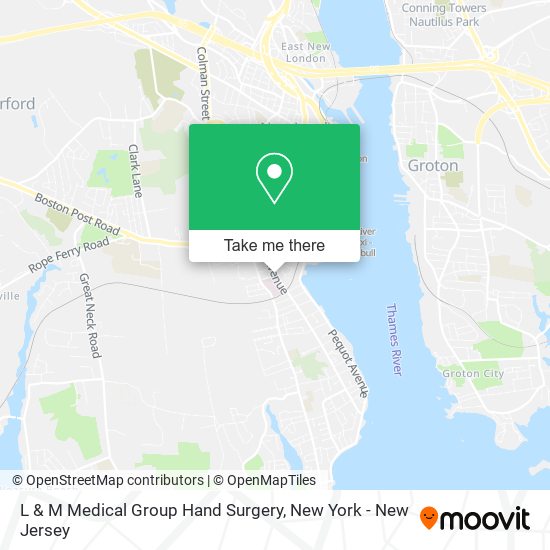 Mapa de L & M Medical Group Hand Surgery