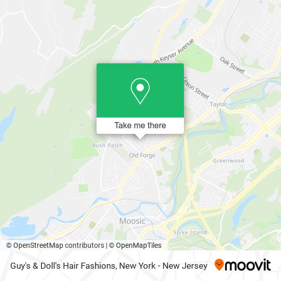 Mapa de Guy's & Doll's Hair Fashions