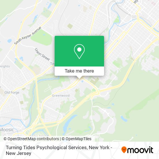 Mapa de Turning Tides Psychological Services
