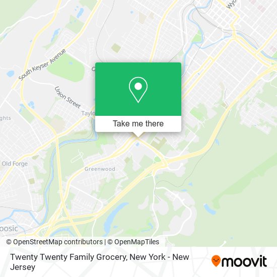Twenty Twenty Family Grocery map