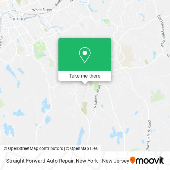 Straight Forward Auto Repair map